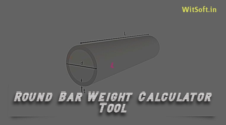 Round Steel Bar Weight Calculator